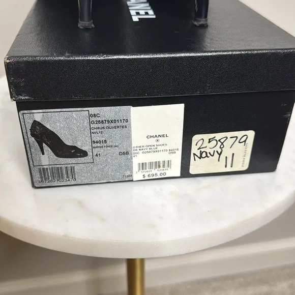 Chanel Chaus Ouvertes Open Toe Pump - Picture 6 of 8